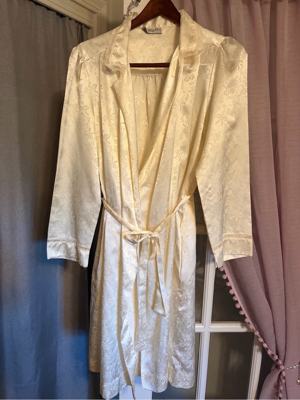 VINTAGE CHRISTIAN DIOR ROBE 1980s